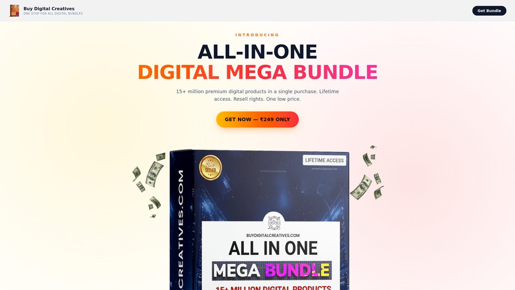 Cover art for All-In-One Digital Mega Bundle